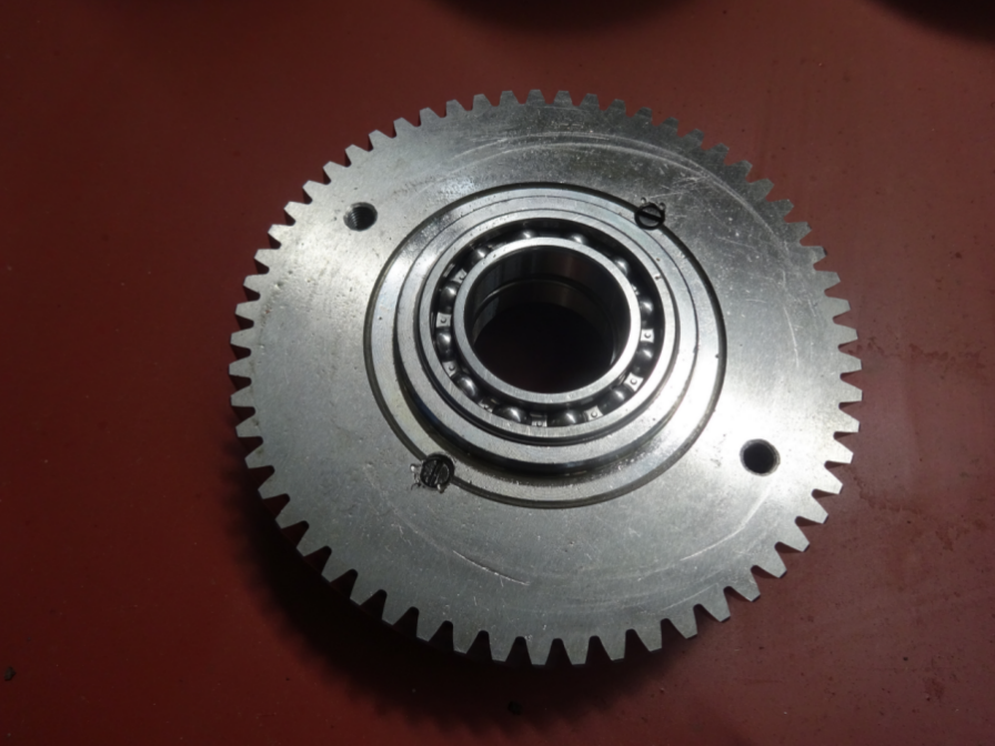 Driven gear, astern group